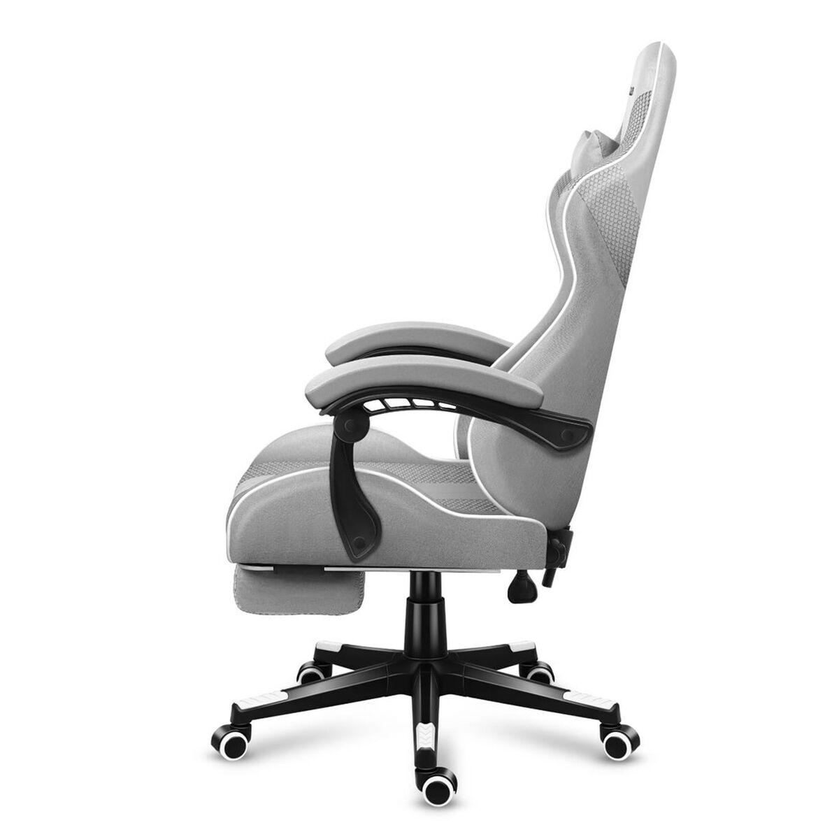 Sedia Gaming Huzaro HZ-Force 4.7 White Mesh Bianco Grigio