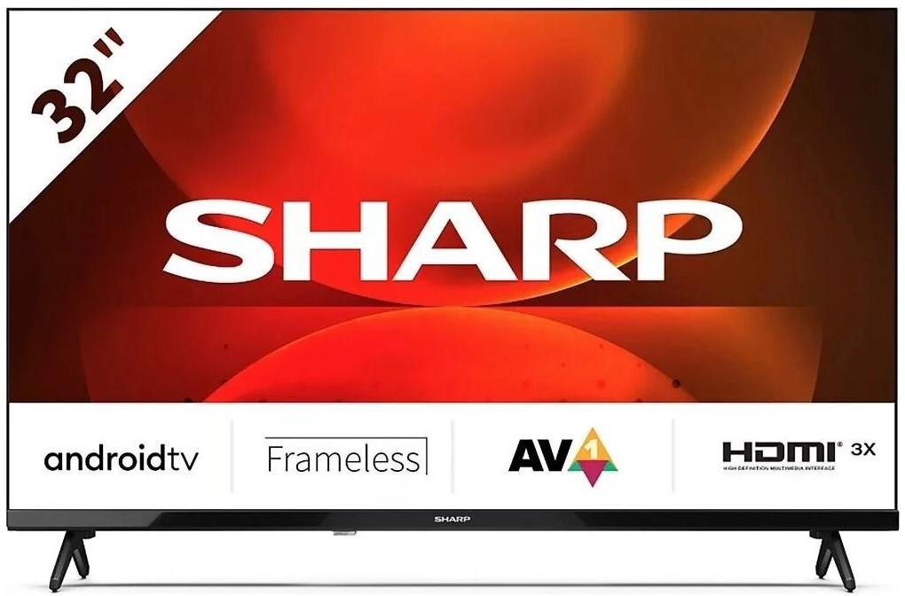 Sharp 32FH2EA TV 81,3 cm (32") HD Smart TV Wi-Fi Nero