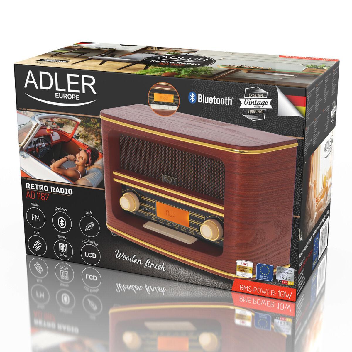 Radio Adler AD187 Marrone Lego