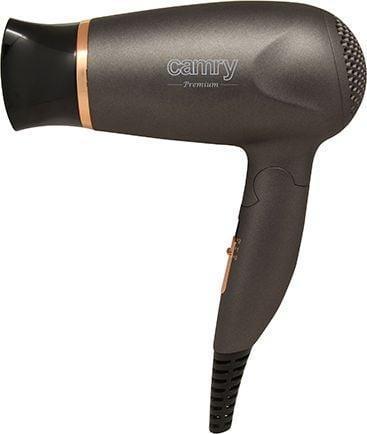 Camry Hair Essiccatore CR 2261 1400 W Numero di impostazioni di temperatura 2 grigio metallico/oro (CR 2261)