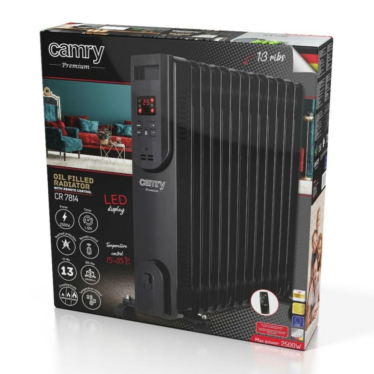 Radiatore Adler CR 7814 Nero 2500 W