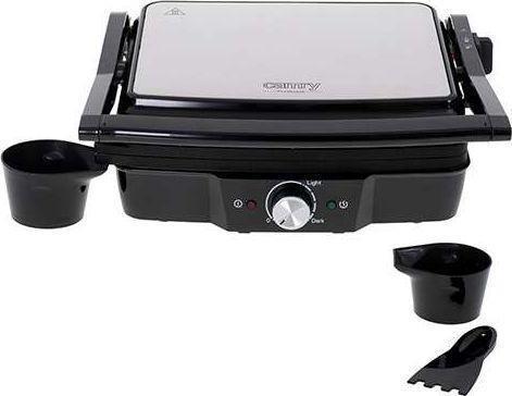 Sandwichmaker Camry Electric Grill CR 3053 Tavolo, 2000 W, piastre di griglia antiaderente, controllo della temperatura (590388