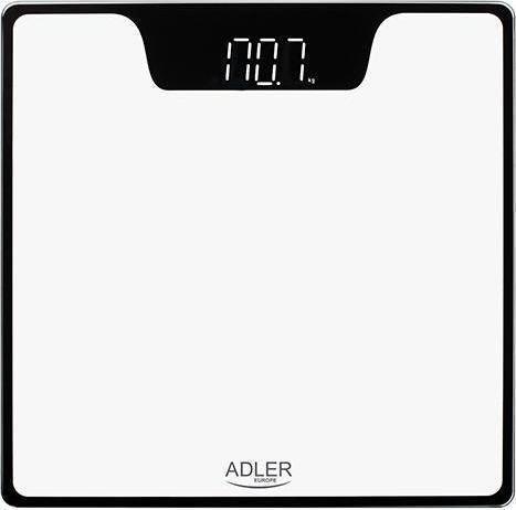 Adler AD8174W - Bilanci del bagno a LED digitale fino a 180 kg - scale
