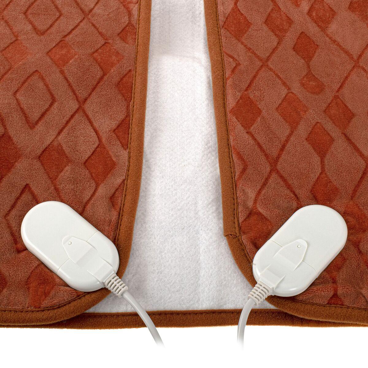 Coperta Elettrica Adler CR 7436 Marrone Bronce 100 % poliestere