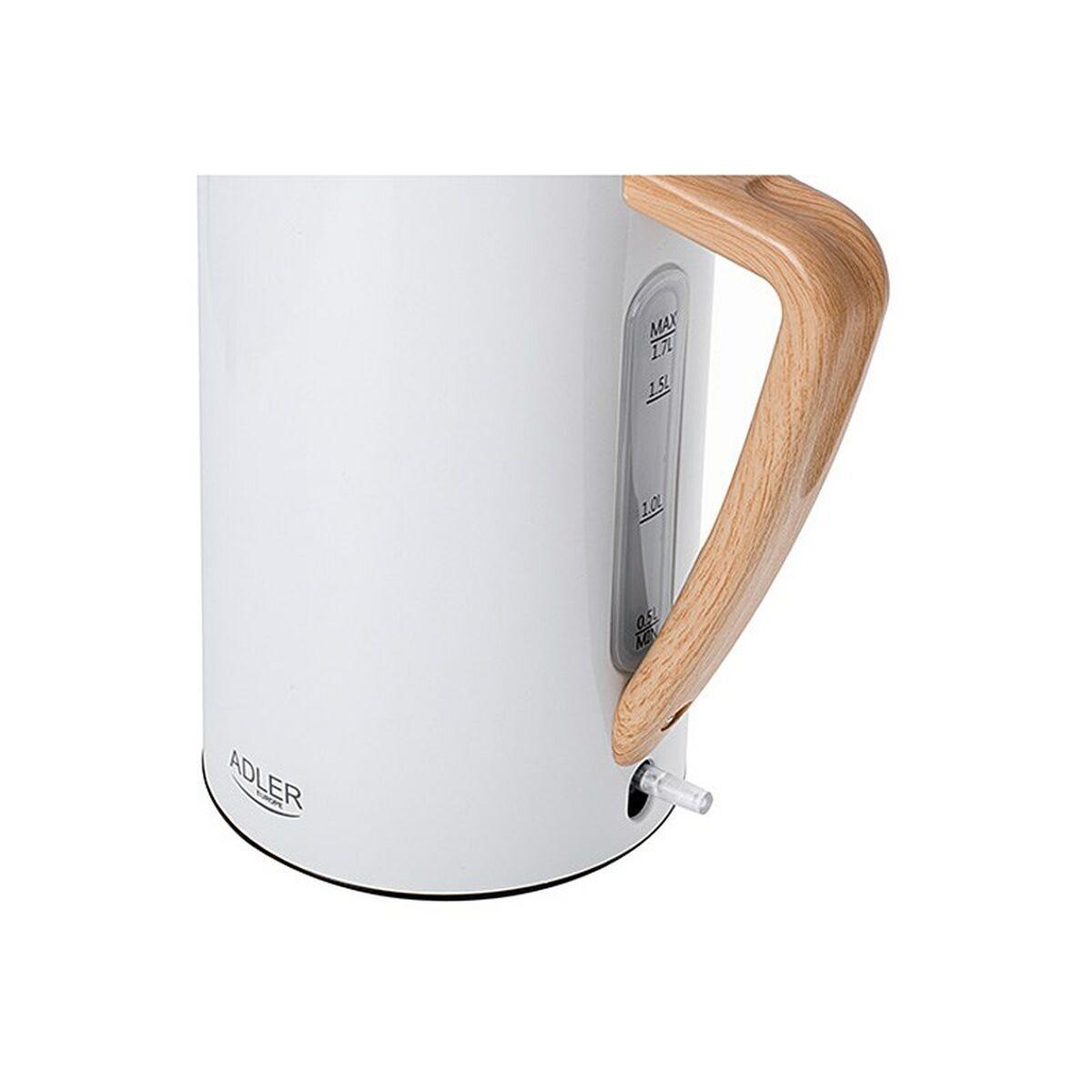 Bollitore Adler AD 1347w Bianco Legno 2200 W 1850 W 1,7 L