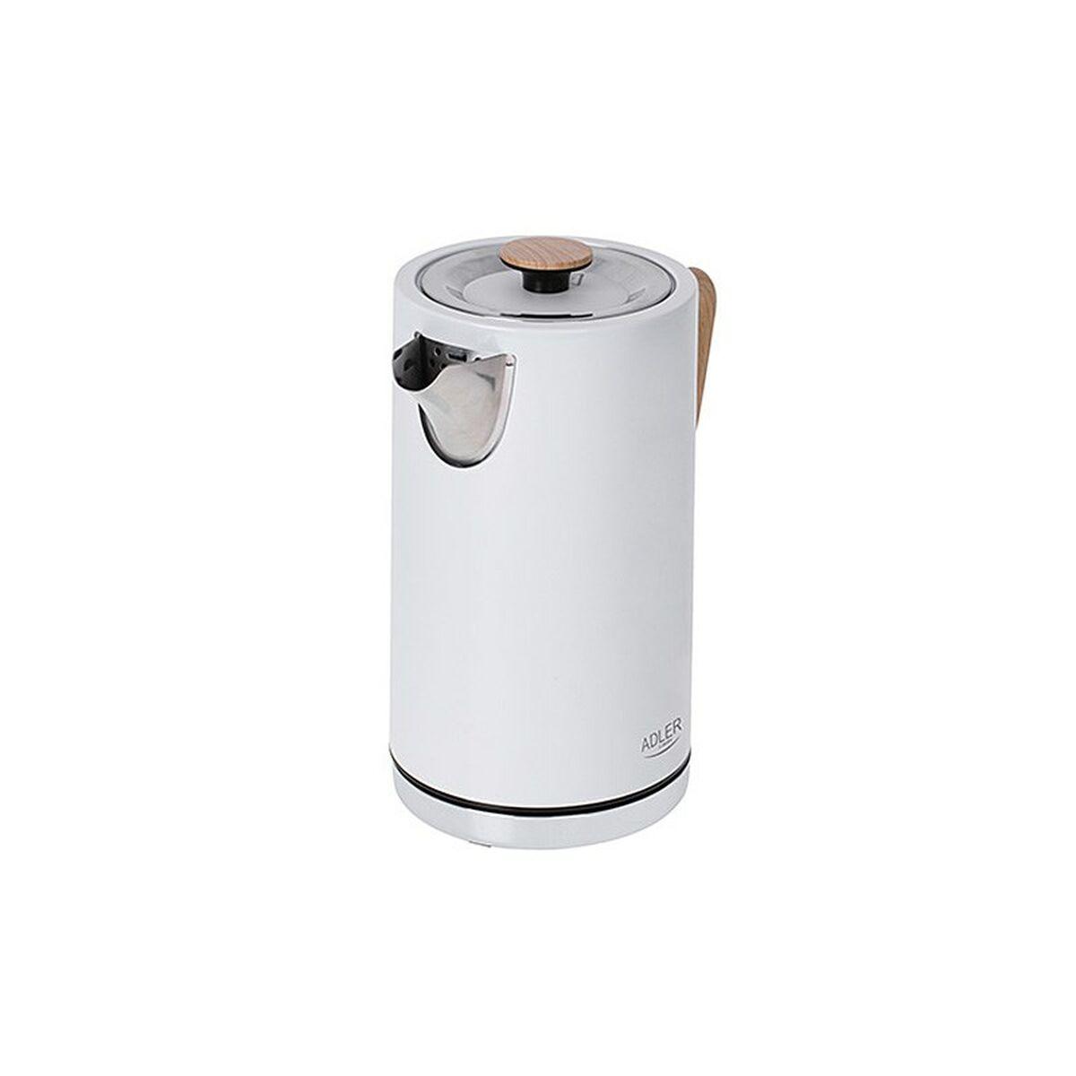 Bollitore Adler AD 1347w Bianco Legno 2200 W 1850 W 1,7 L