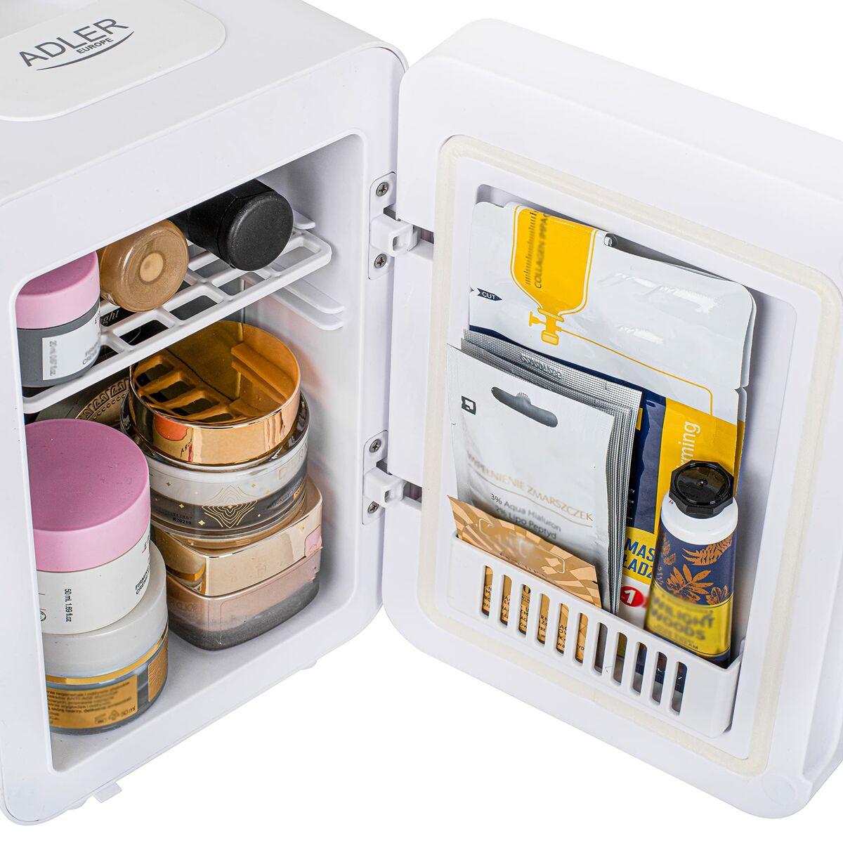 Adler Mini frigorifero con specchio AD 8085 Libera installazione, Dispensa, Altezza 27 cm, CapacitÃƒÂ  netta frigorifero 4