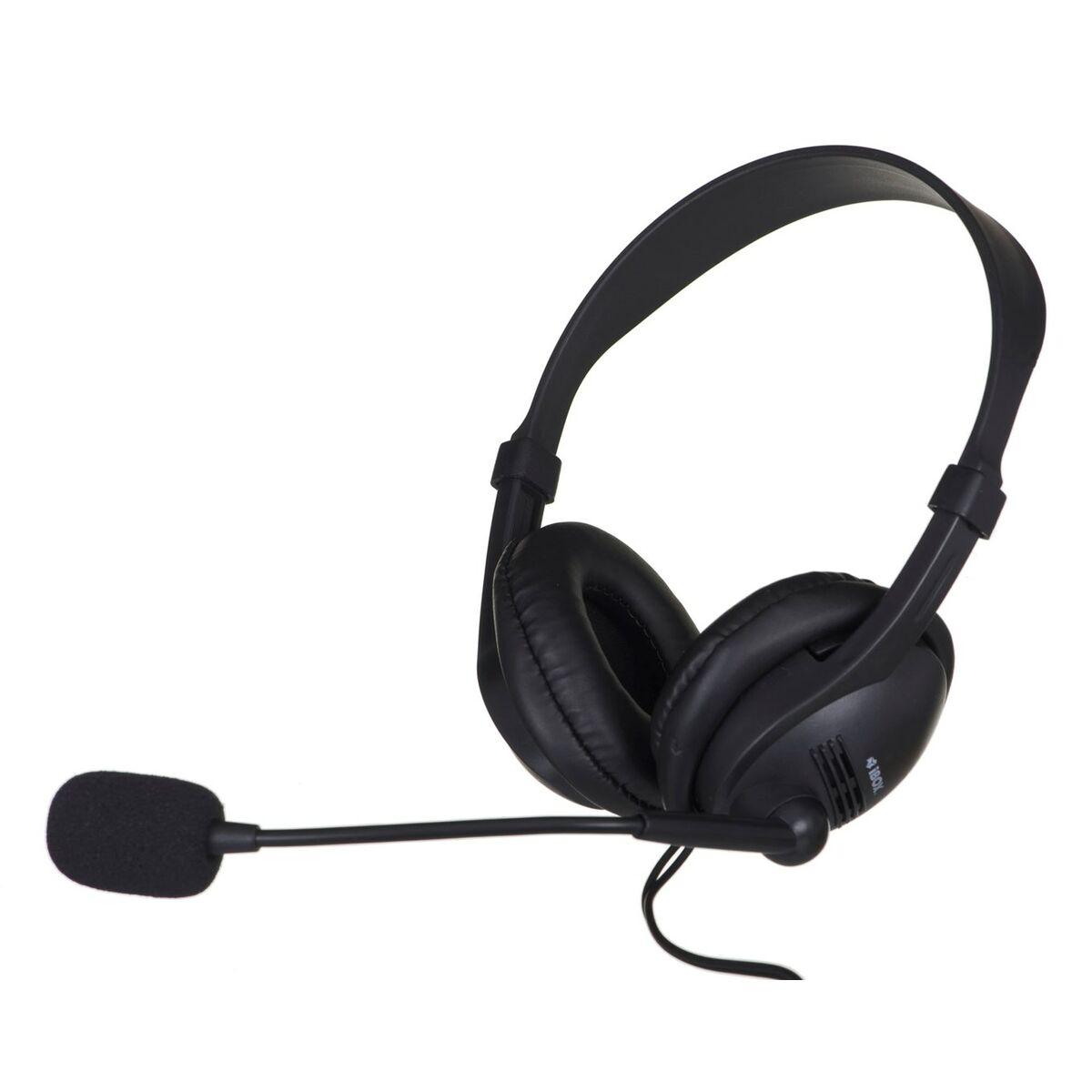 Auricolari con microfono ibox w1mv ner