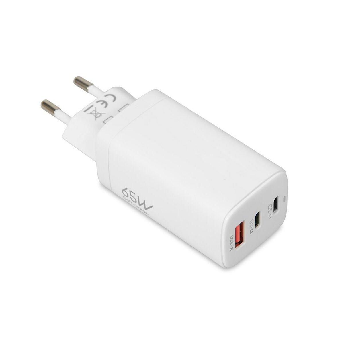 Caricabatterie da Parete Ibox ILUC65W Bianco 65 W