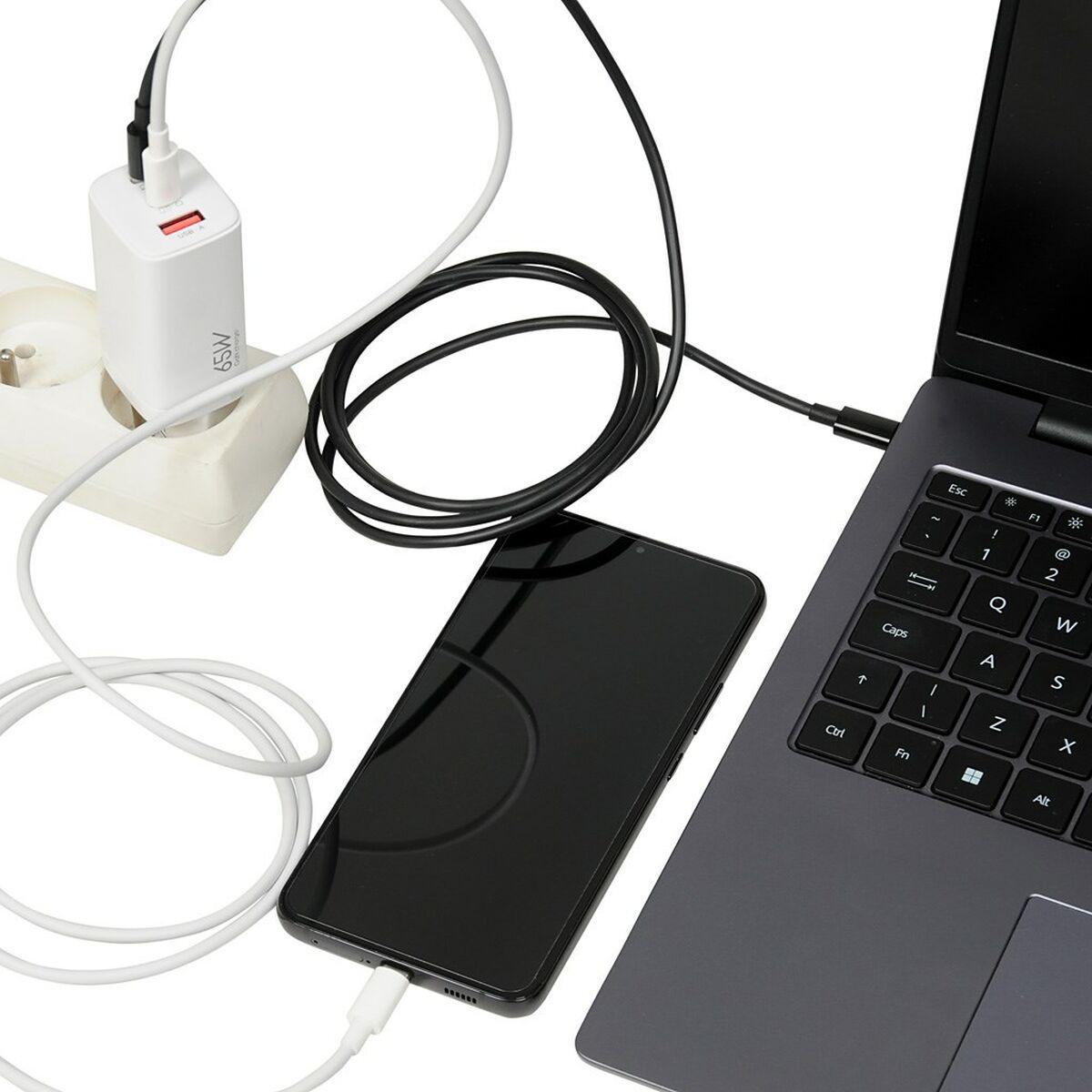 Caricabatterie da Parete Ibox ILUC65W Bianco 65 W