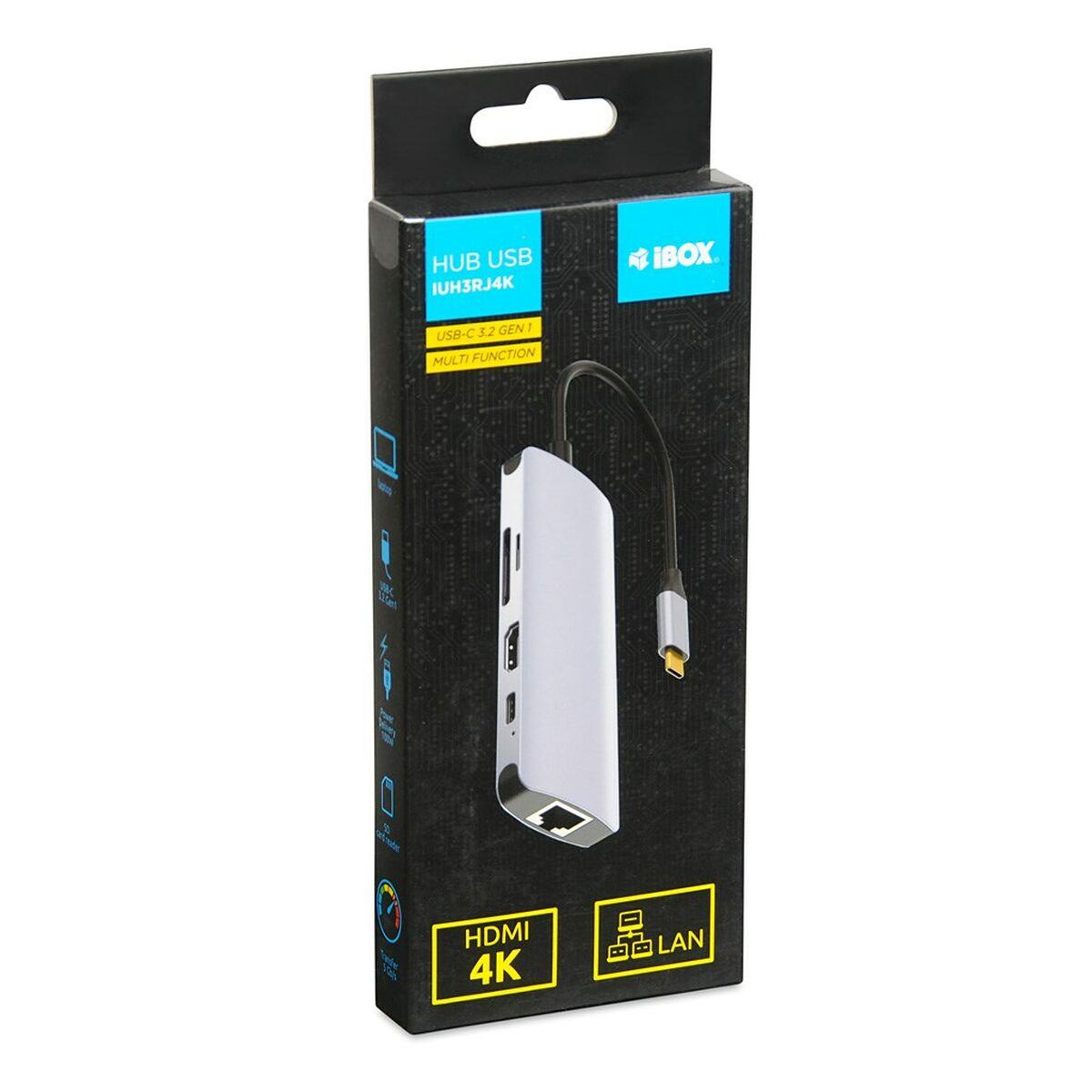 Hub USB Ibox IUH3RJ4K