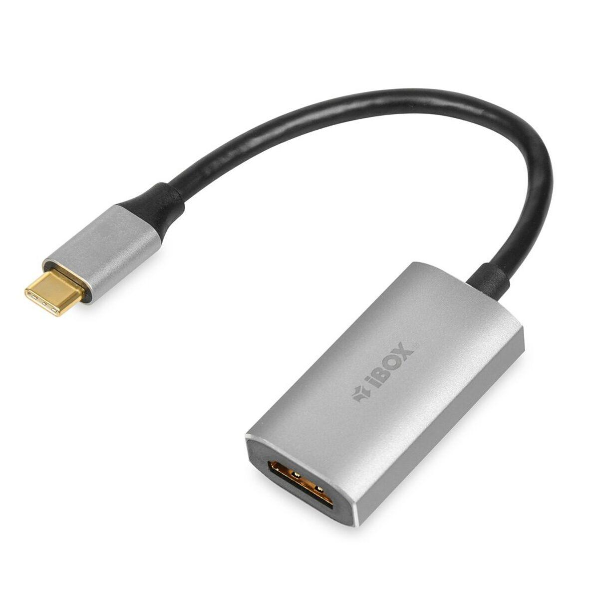 Adattatore USB-C con HDMI Ibox IACF4K Argentato