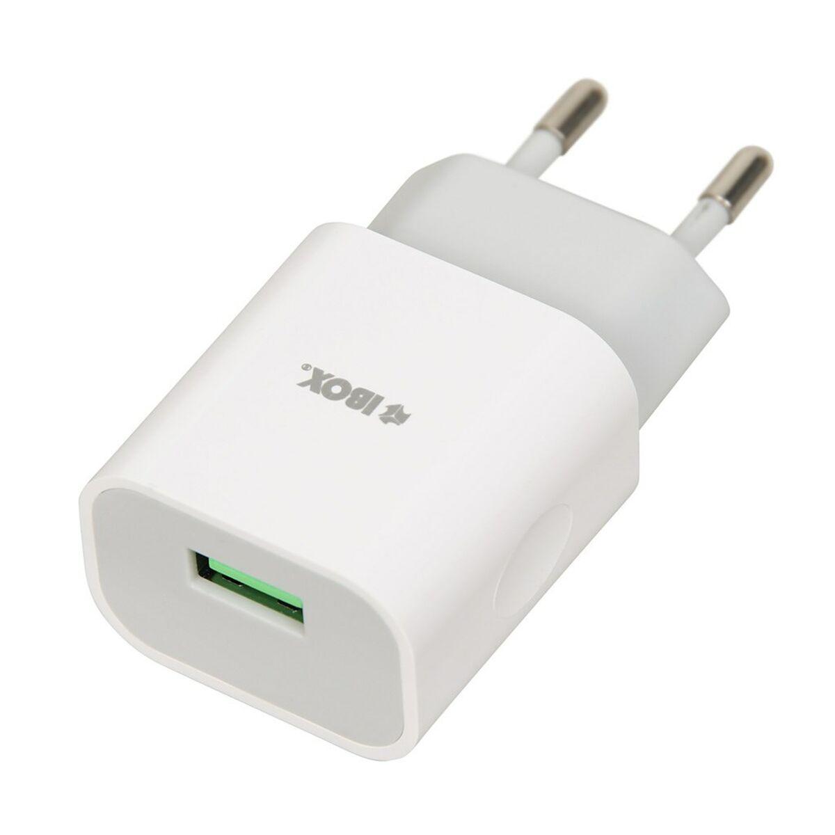 Caricabatterie da Parete Ibox ILUC41W Bianco 12 W