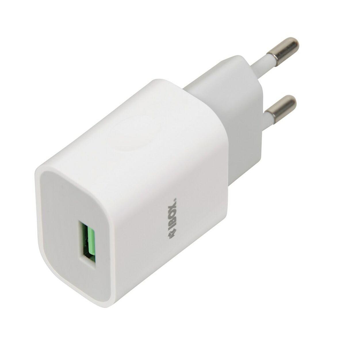 Caricabatterie da Parete Ibox ILUC41W Bianco 12 W