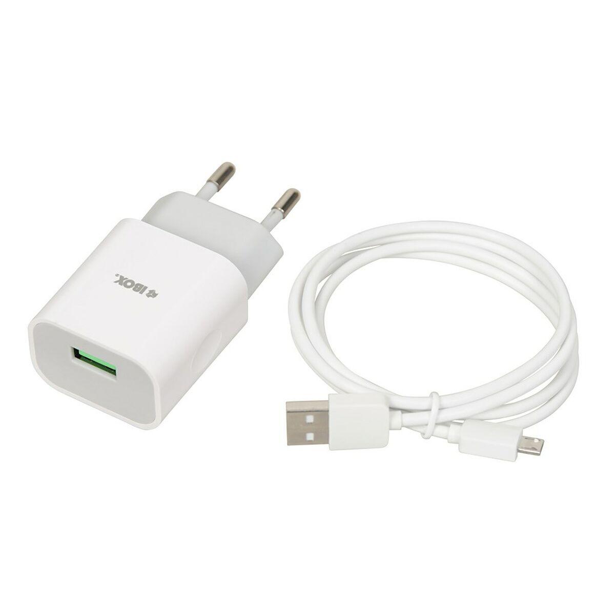 Caricabatterie da Parete Ibox ILUC41W Bianco 12 W