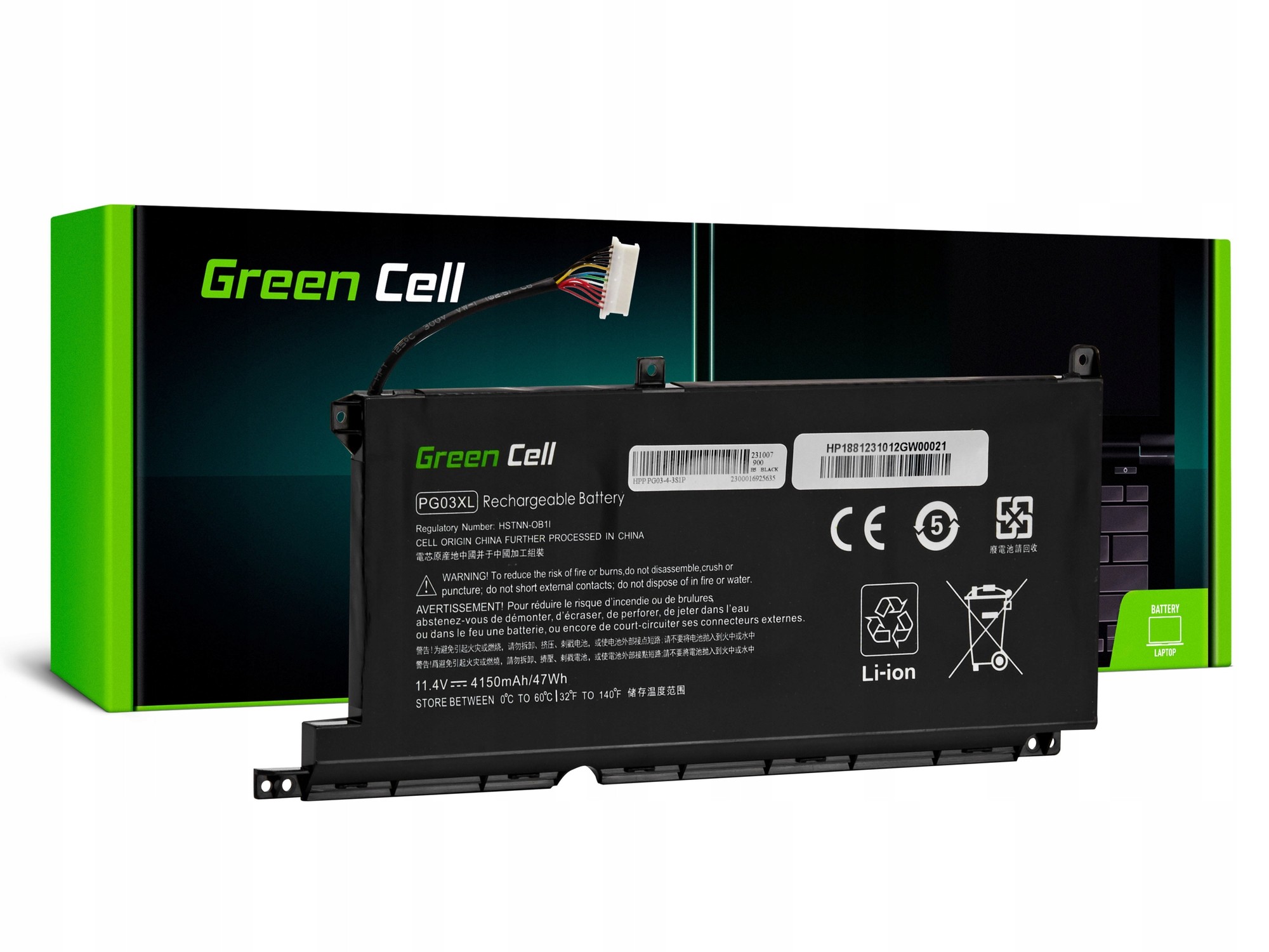 Batteria per portatile HP Pavilion 15-EC 15-EC0017NW 15-EC1087NW - 4150mAh