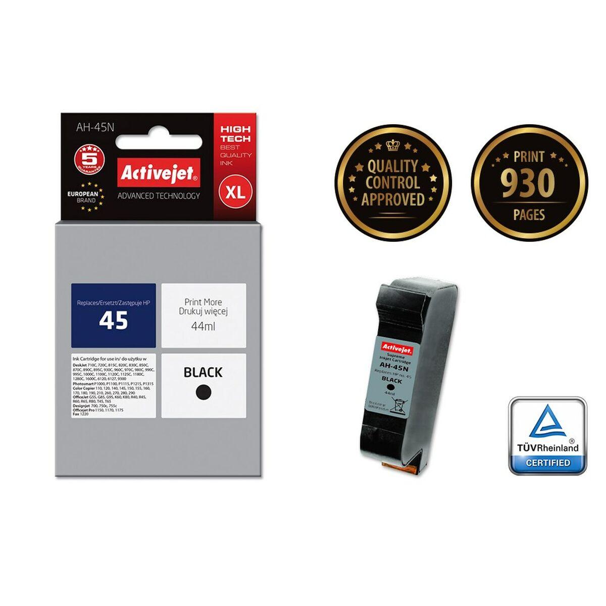 Cartuccia d'inchiostro compatibile Activejet AH-45N Nero
