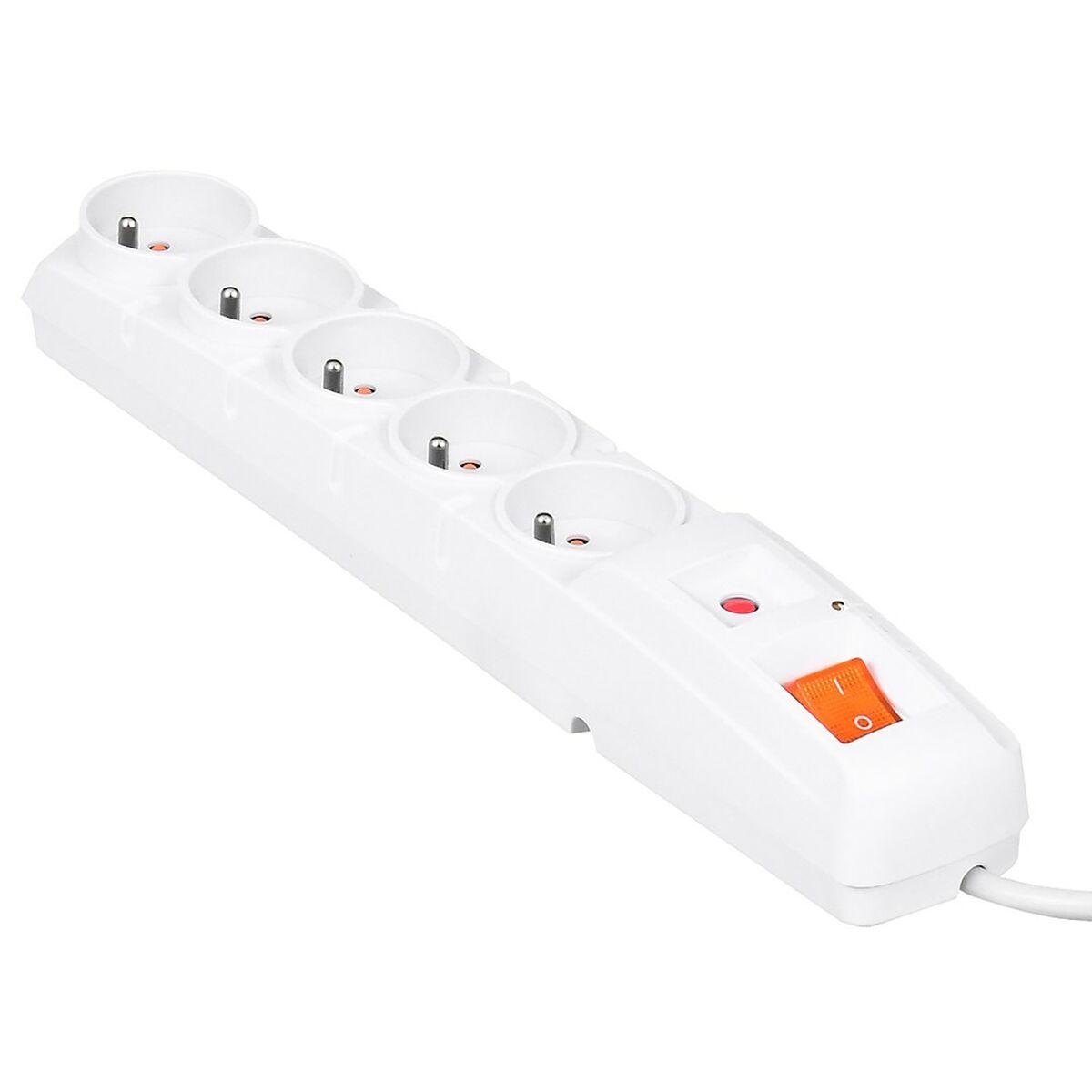 Multipresa 5 Prese Con Interrutture HSK Data F5 (3 m)