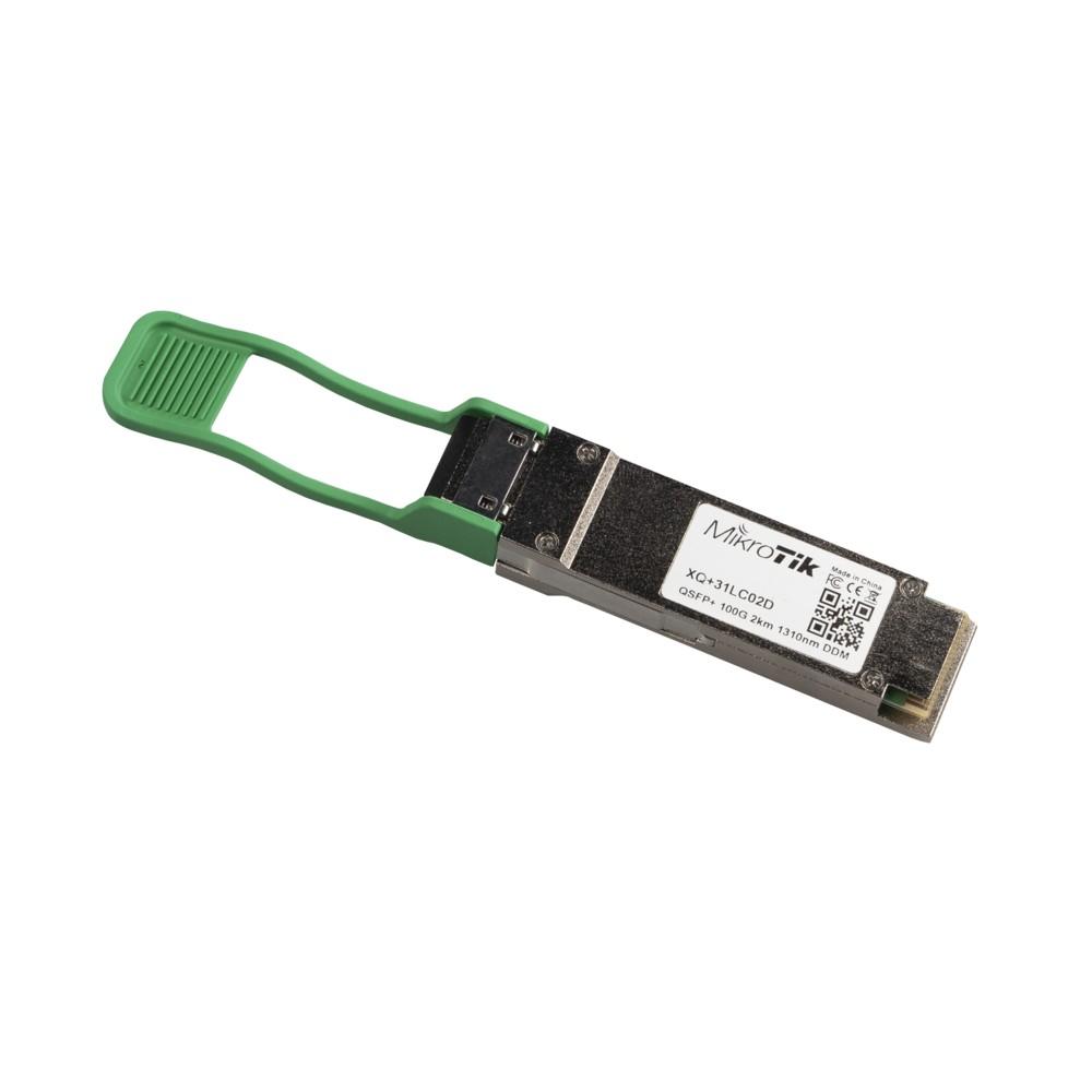 MikroTik XQ+31LC02D | Modulo QSFP28 | CWDM4, 100Gb/s, 1310nm, 2km, single mode