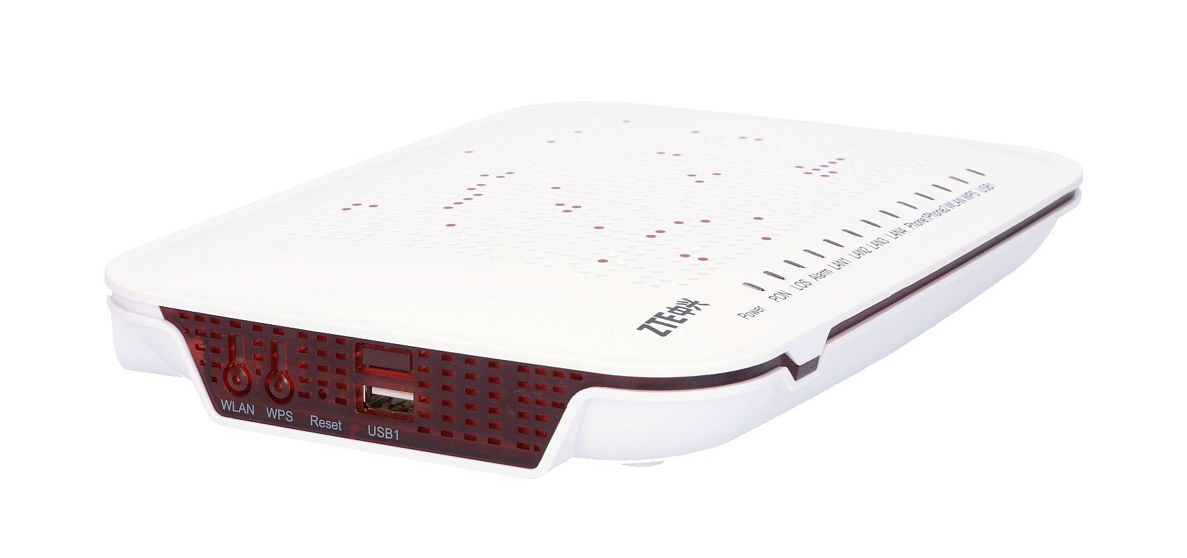ZTE GPON F660 ONU V3 (1GE+3FE+2POTS+WIFI+1USB)