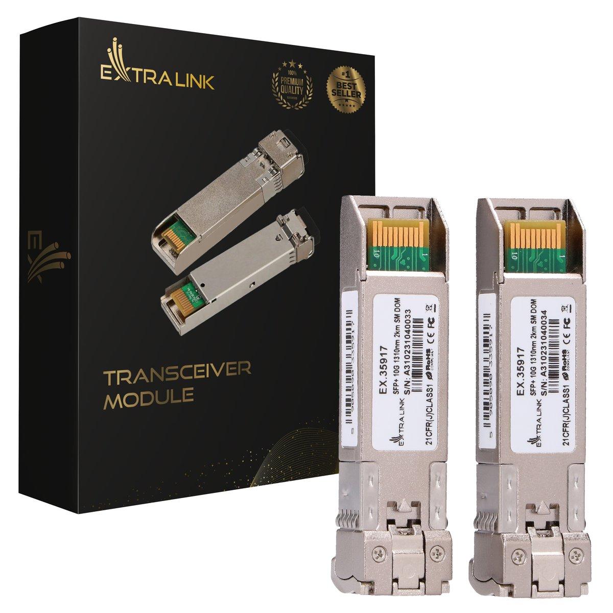 Extralink SFP+ 10G 2-pack |...