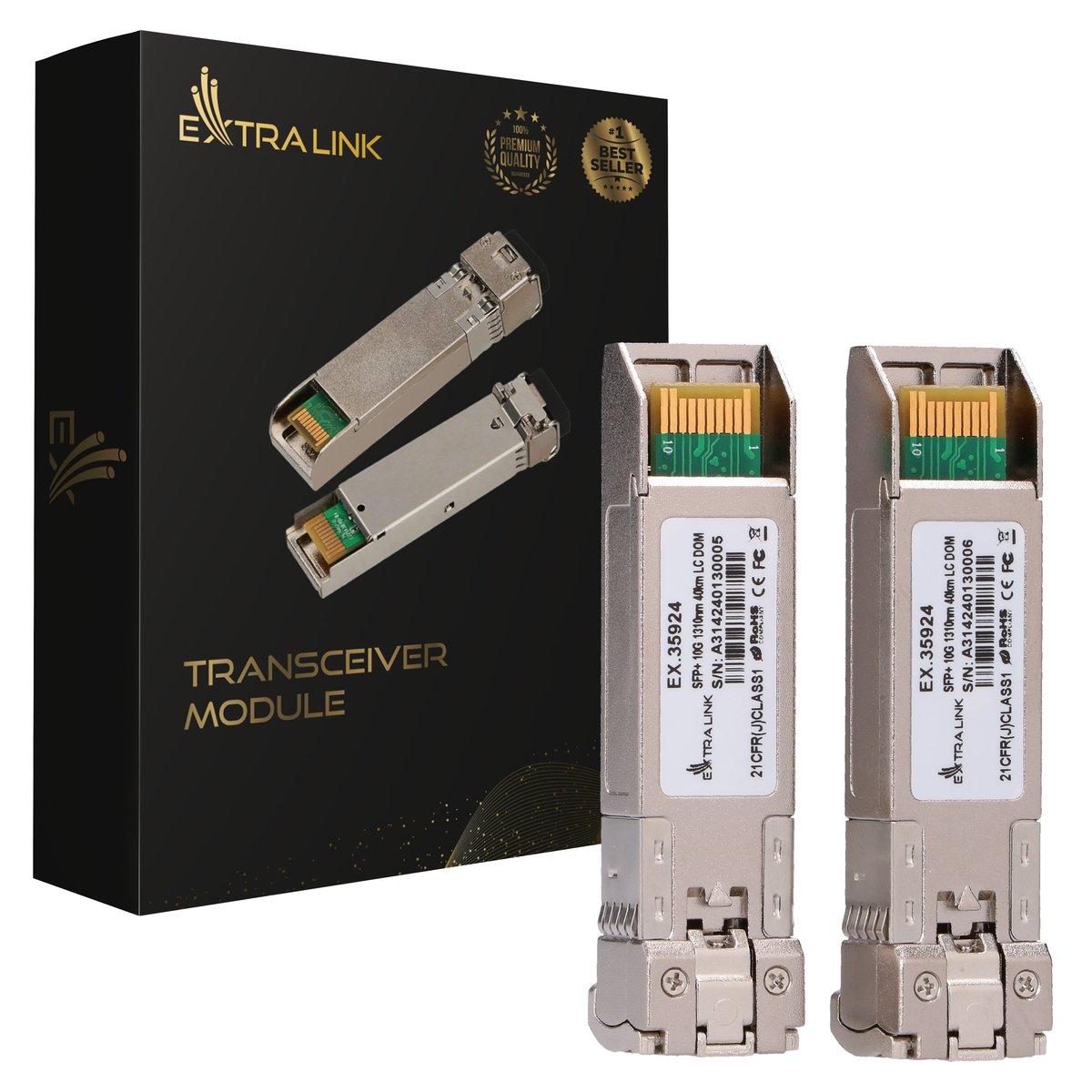 Extralink SFP+ 10G 2-pack |...