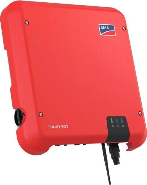 Inverter SMA 3kW, on-grid, monofase, 2 mppt, senza display, wifi