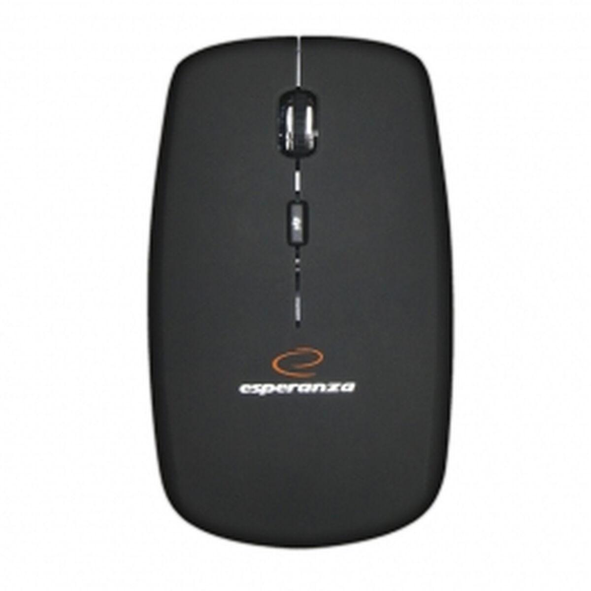 Mouse Senza Fili Esperanza EM120K NERO/ARGENTATO