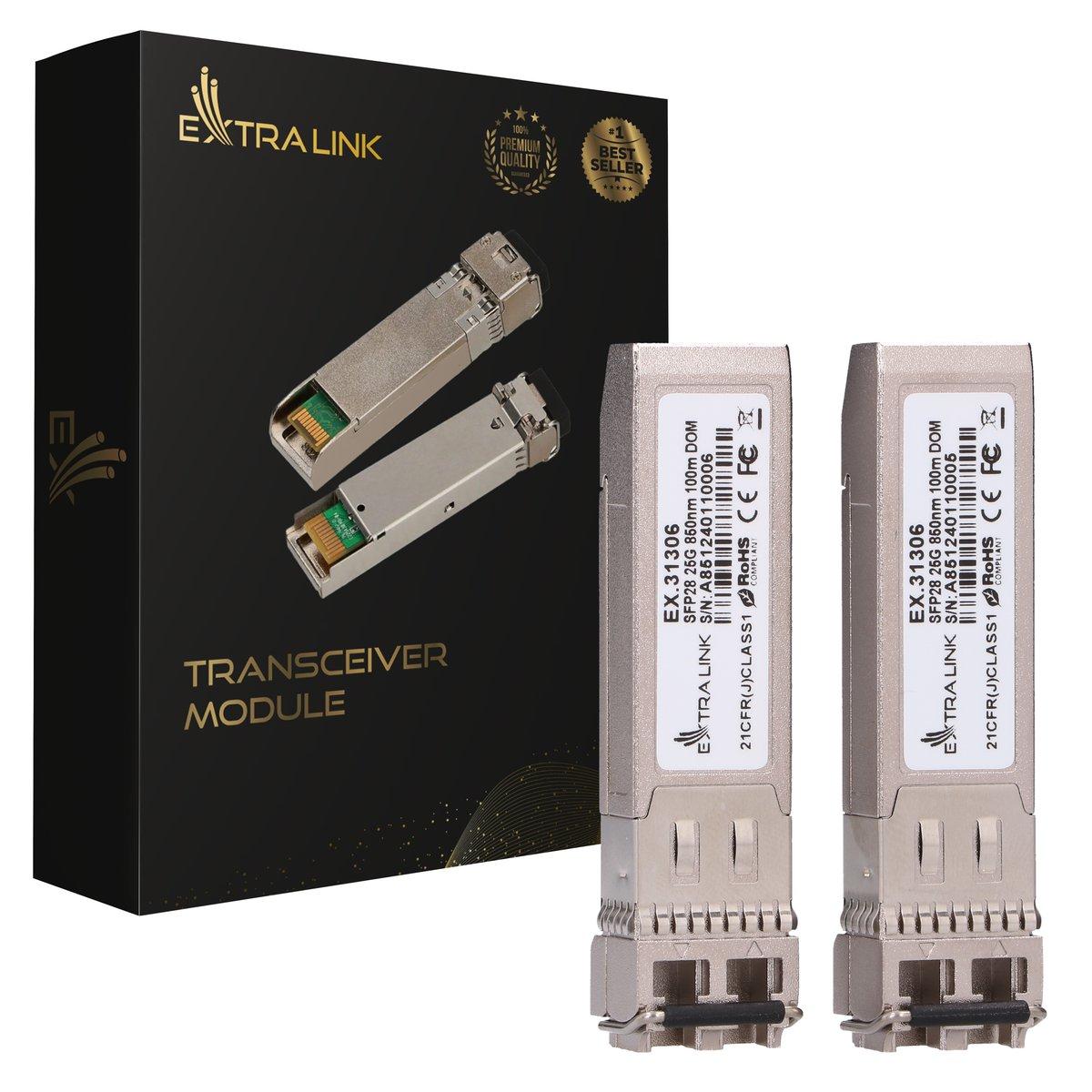 Extralink SFP28 25G 2-Pack...