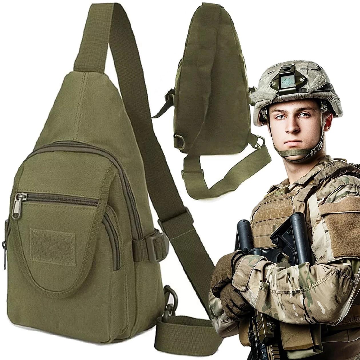EXTRALINK MILITARY PLECAK SASZETKA NA RAMI TAKTYCZNY PLECAK MIL-1119