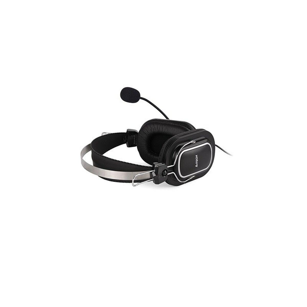 Auricolari con microfono a4 tech evo vhead 50 nero
