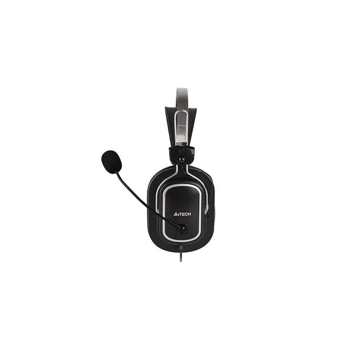 Auricolari con microfono a4 tech evo vhead 50 nero