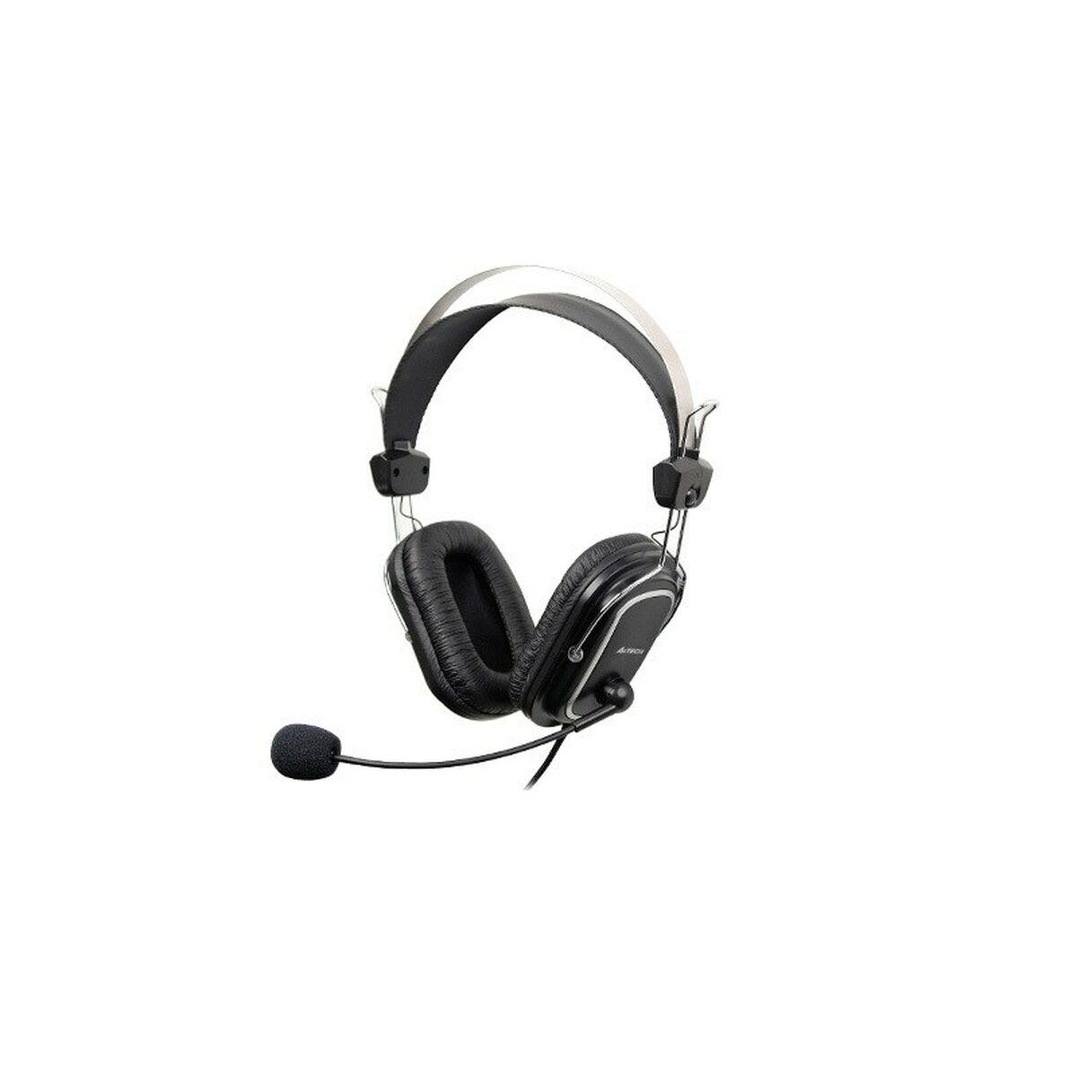 Auricolari con microfono a4 tech evo vhead 50 nero