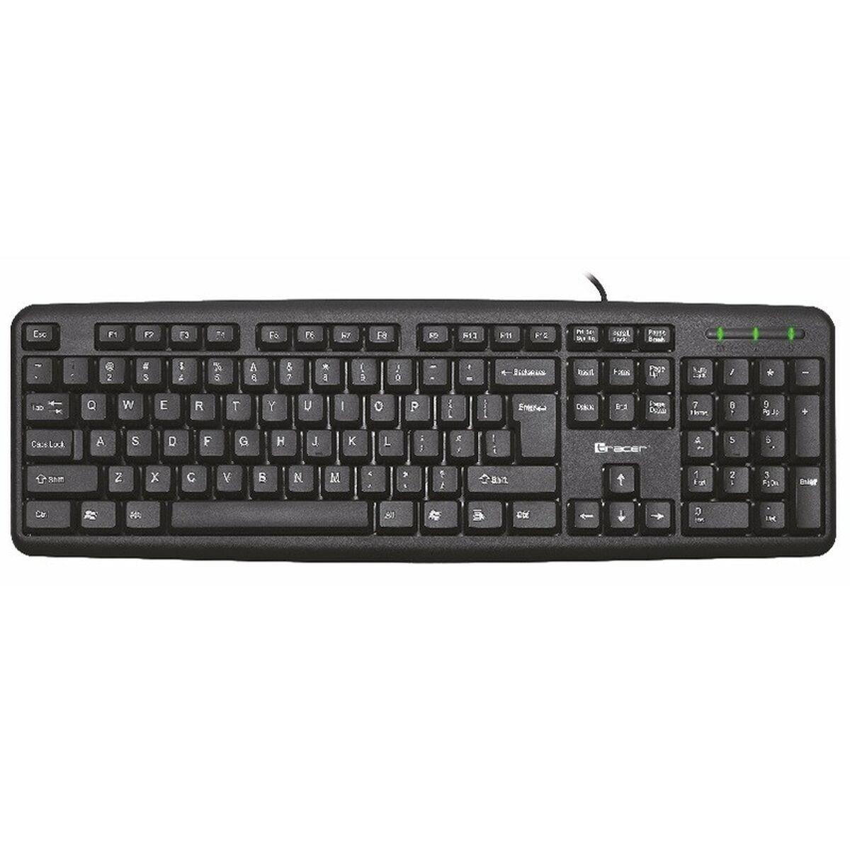 Tracer Maverick tastiera Universale USB Nero (Tracer Maverick - tastatur - sort)