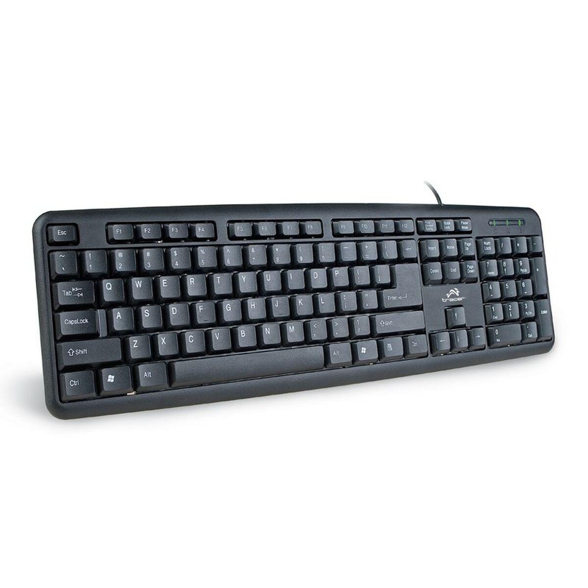 Tracer Maverick tastiera Universale USB Nero (Tracer Maverick - tastatur - sort)