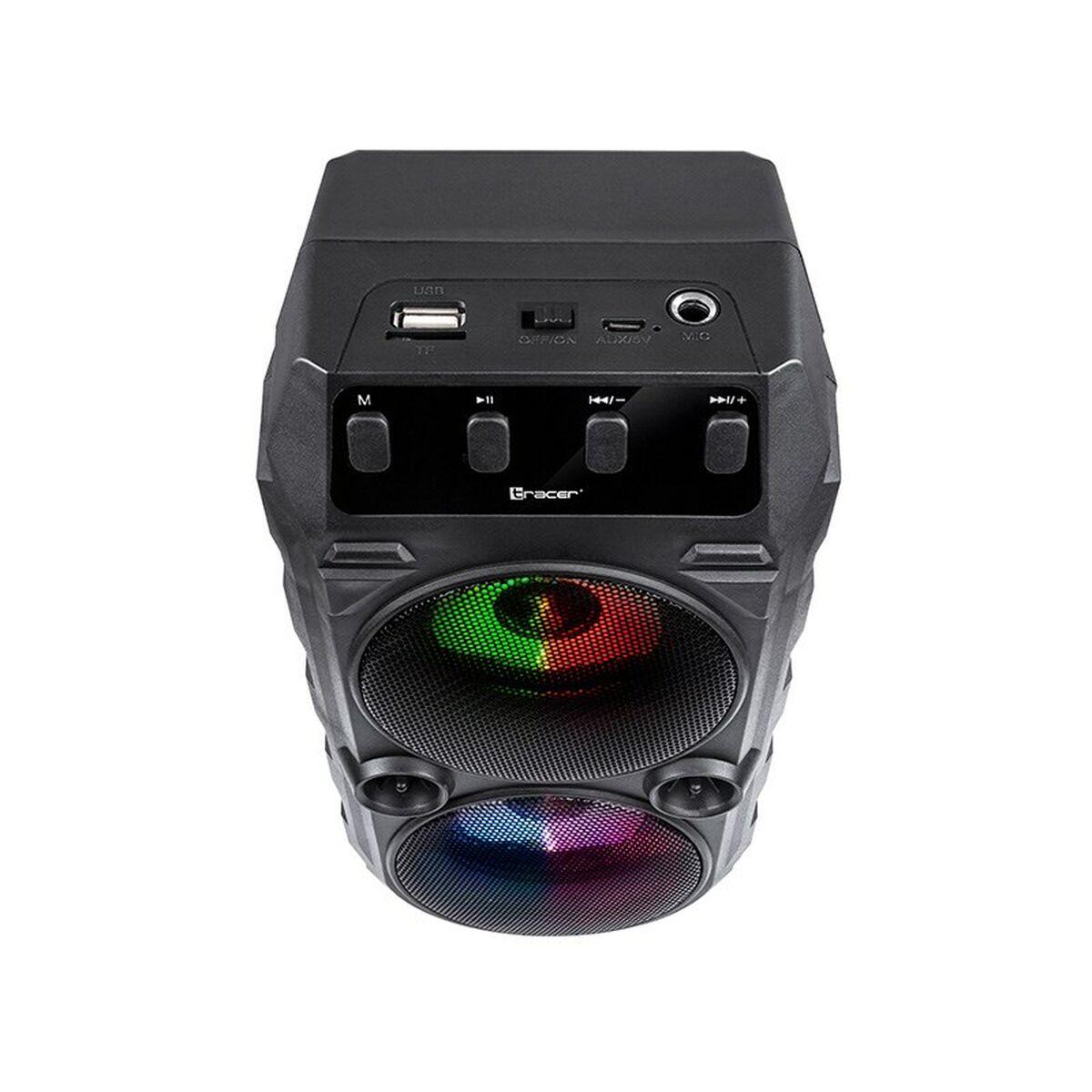 Tracer portatile Bluetooth Altoparlante TRAGLO46612 Nero