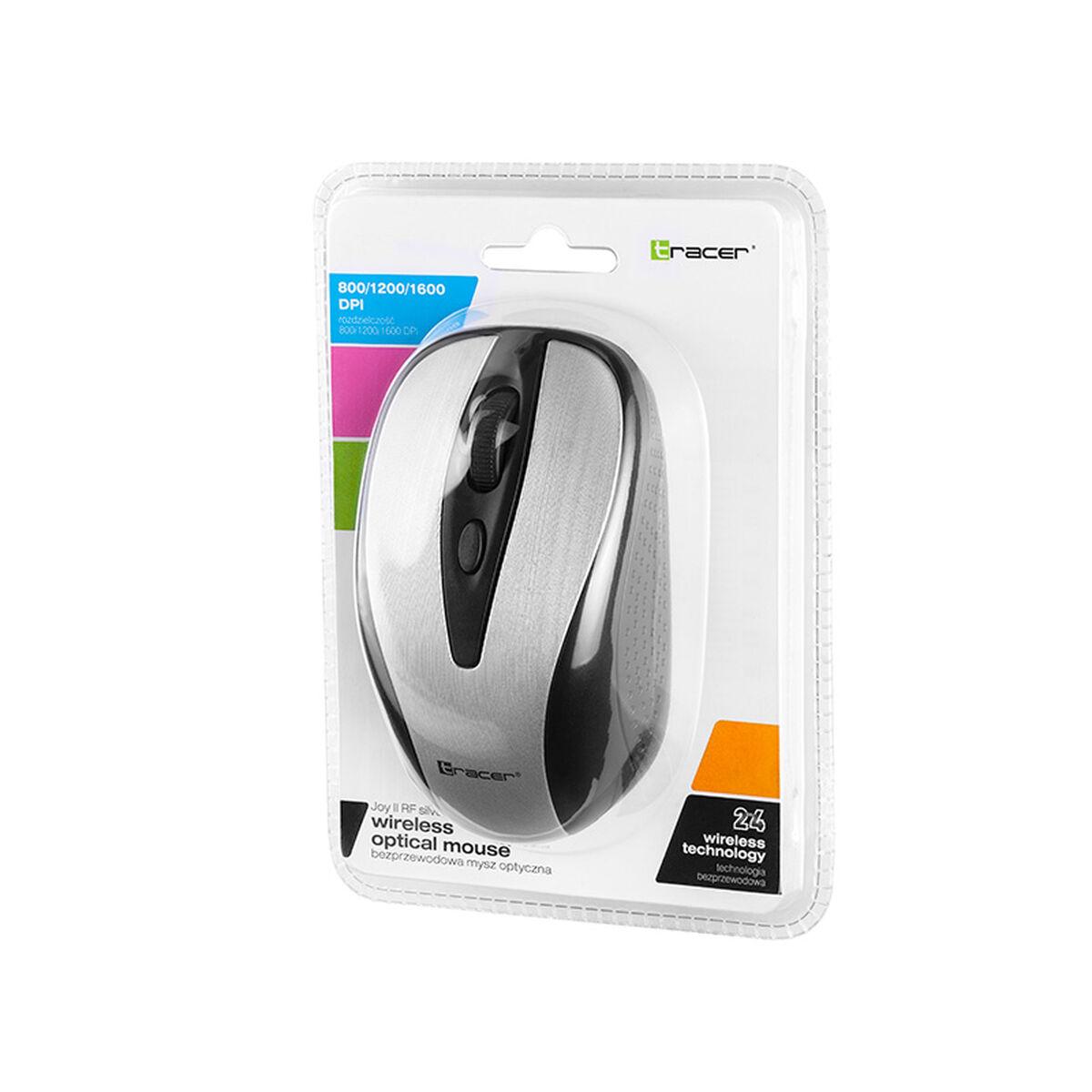 Mouse Senza Fili Tracer Joy II Argento