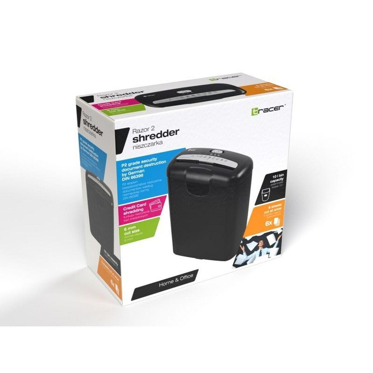 Distruggi Documenti Tracer Rasoio 2 10 L