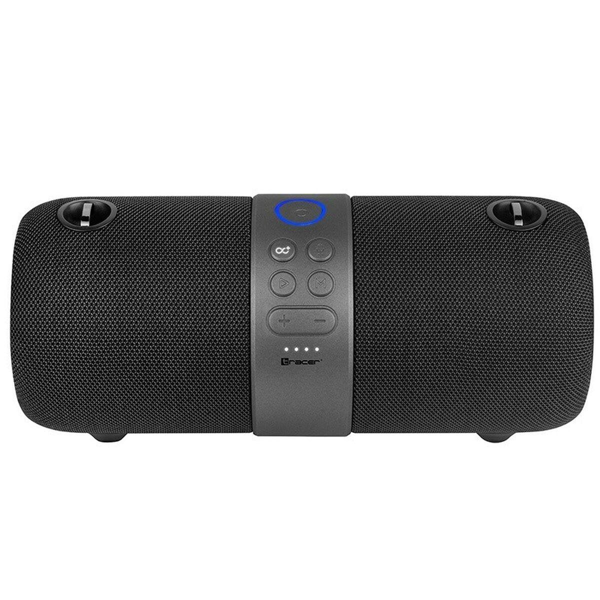 Altoparlante Tracciatore portatile Bluetooth TRAGLO46789 Nero 30 W