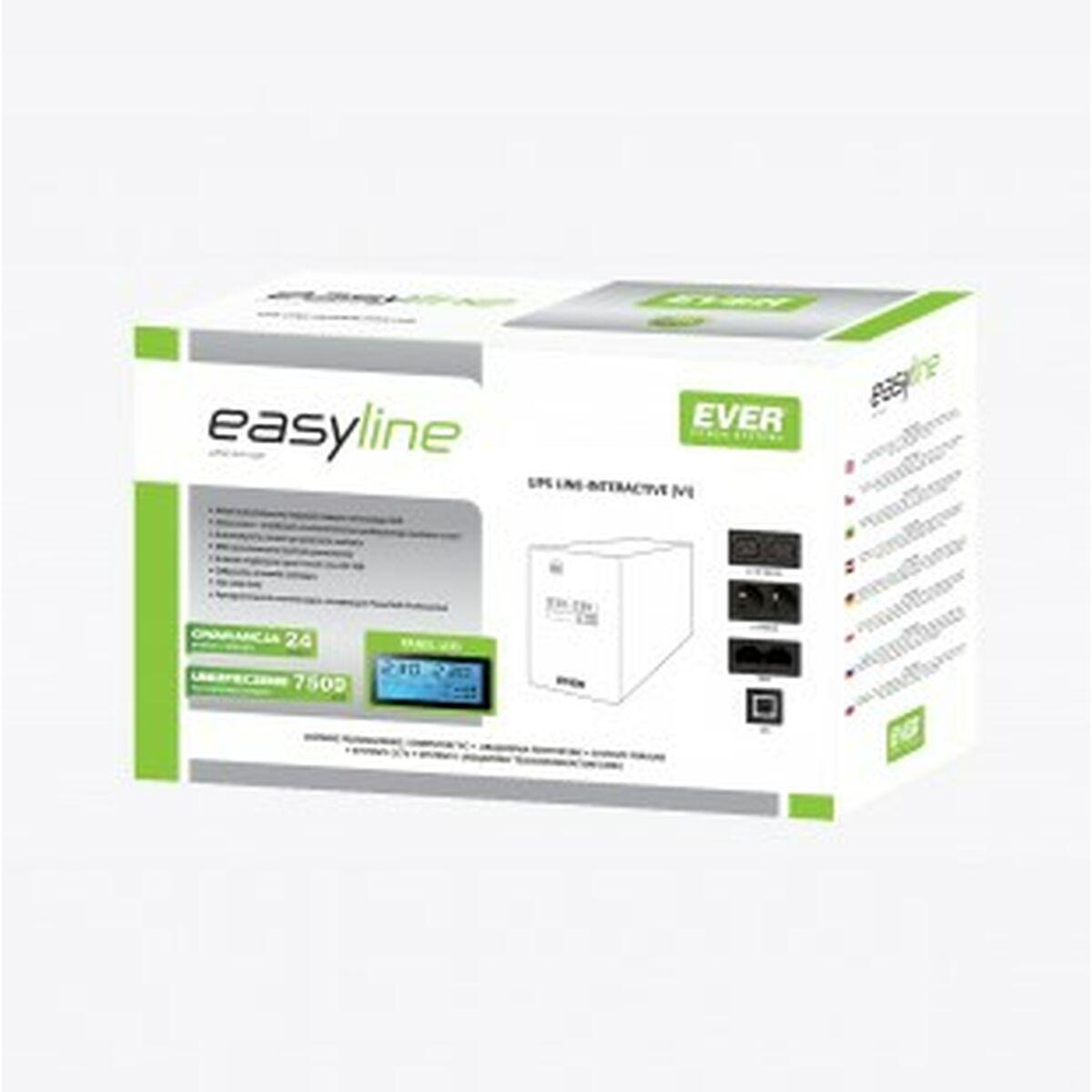 GRUPPO DI CONTINUETÀ UPS Interattivo Ever Easyline 1200 AVR USB 600 W