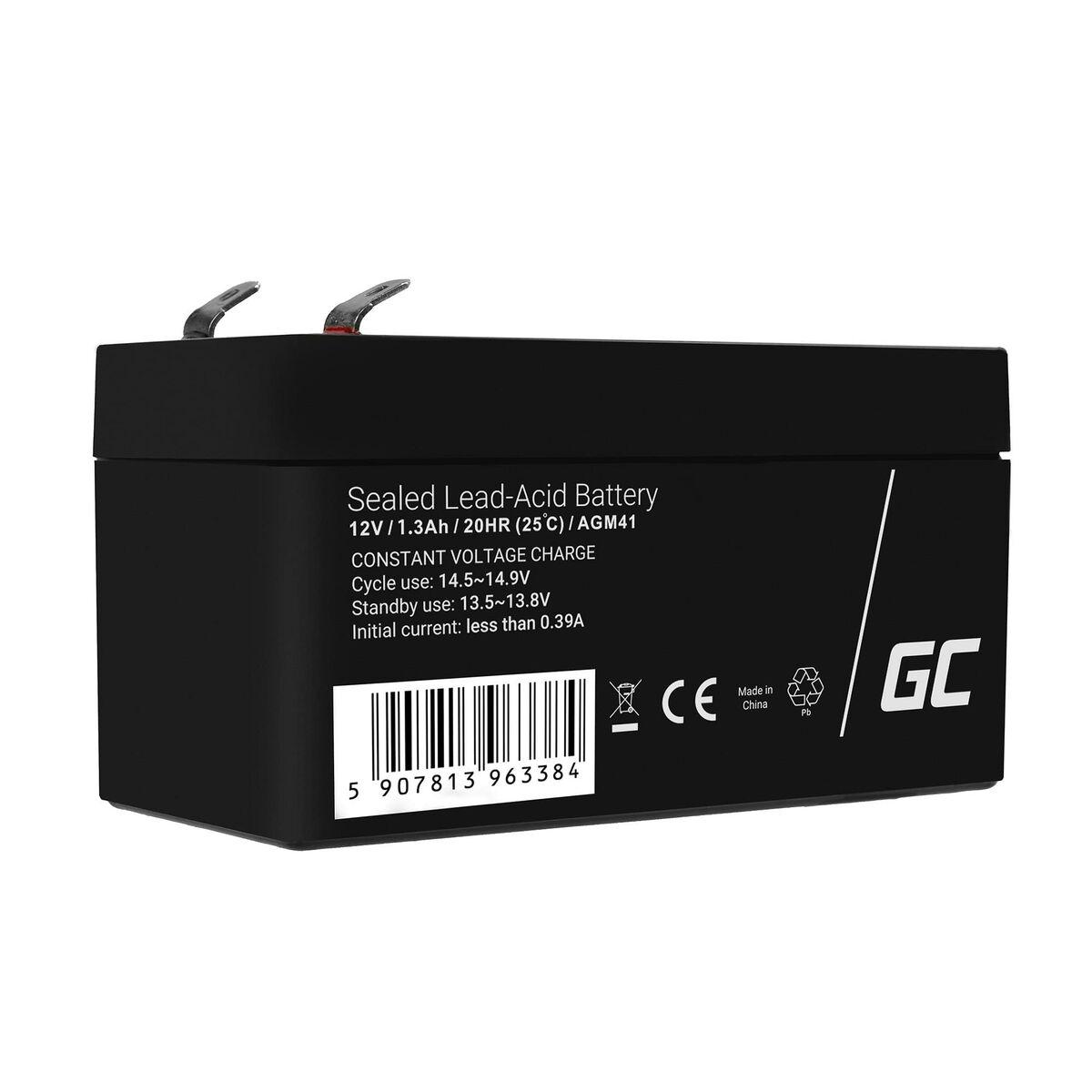 Batteria Green Cell AGM VRLA 12V 13Ah senza manutenzione per sistema di allarme registratore di cassa giocattoli