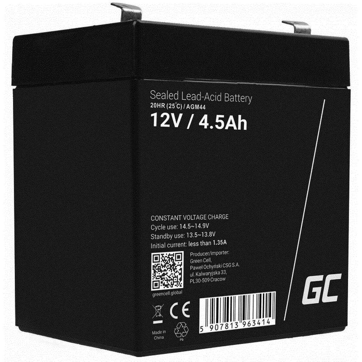 Batteria Green Cell AGM VRLA 12V 45Ah senza manutenzione per unità UPS