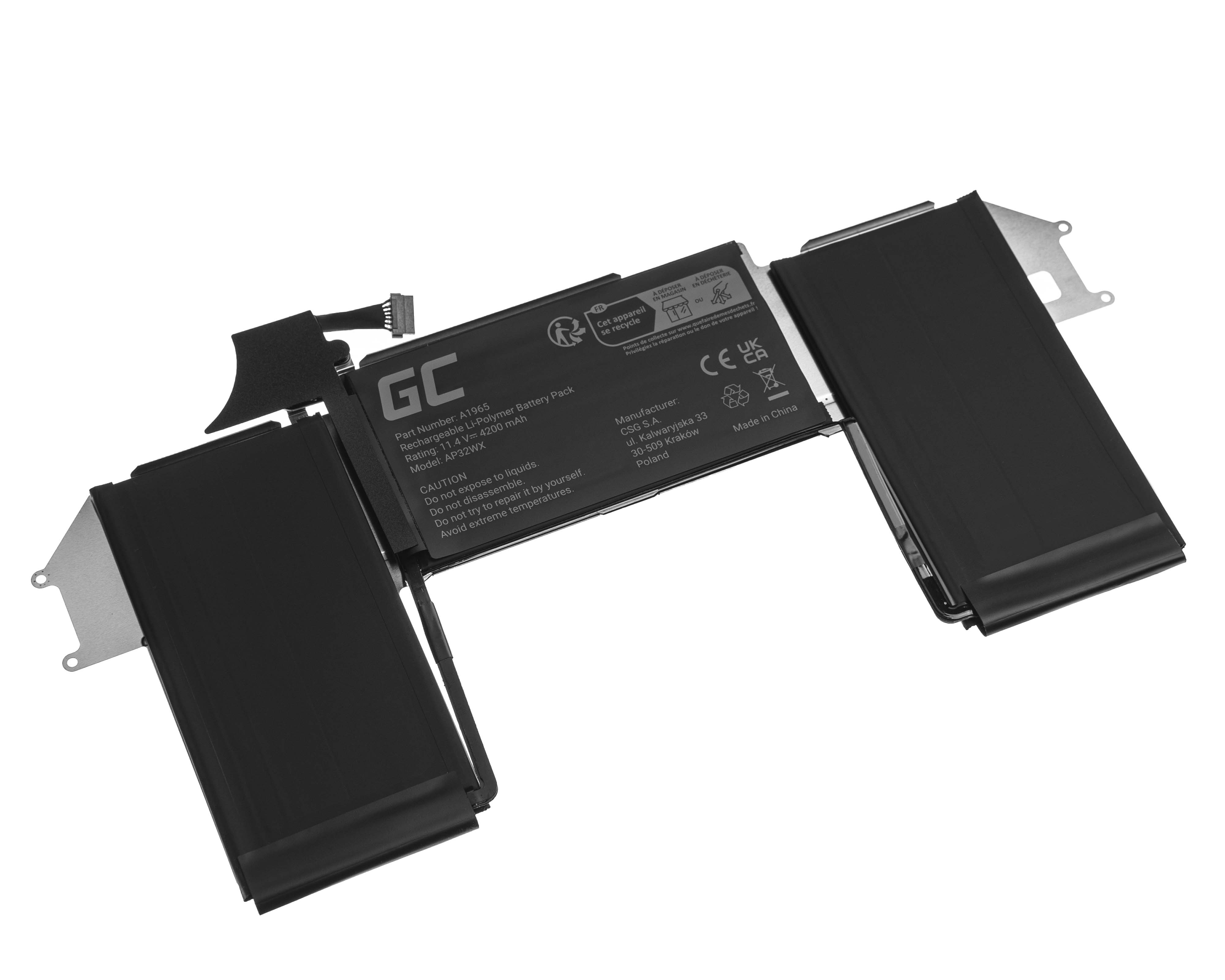 Batteria portatile A1965 per Apple MacBook Air 13 A1932 A2179 (2018, 2019, 2020)