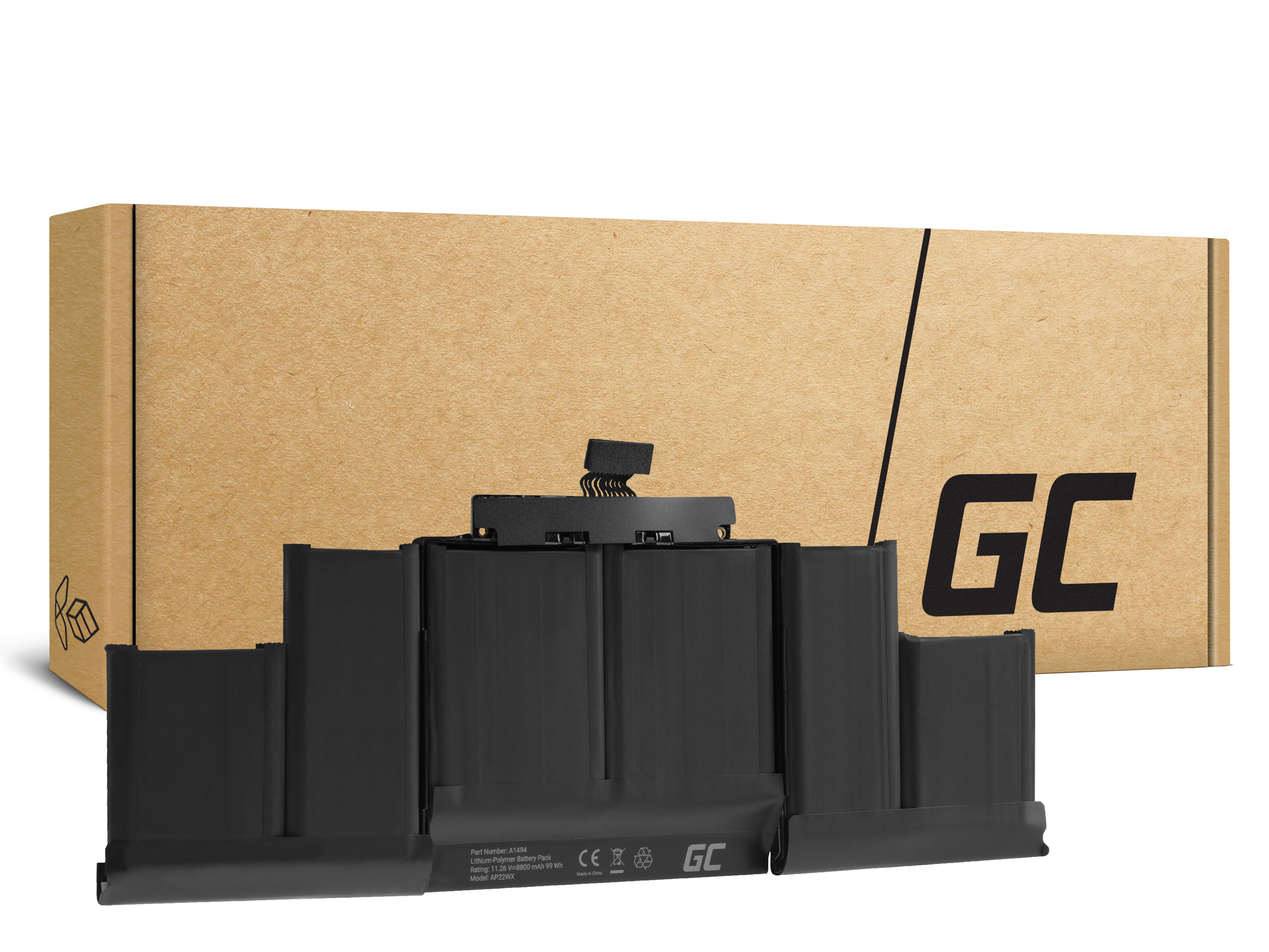 Batteria portatile A1494 per Apple MacBook 13 - 2013-2014 - 11,26 V - 99 Wh