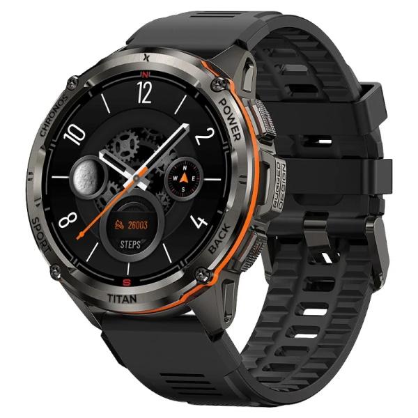Smartwatch Maxcom FW111 Titan Chronos Con GPS Nero
