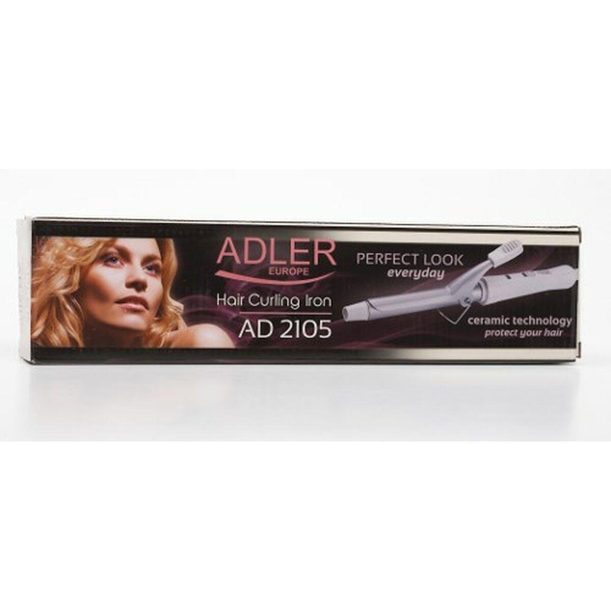 Arricciacapelli Adler AD 2105 Bianco in metallo