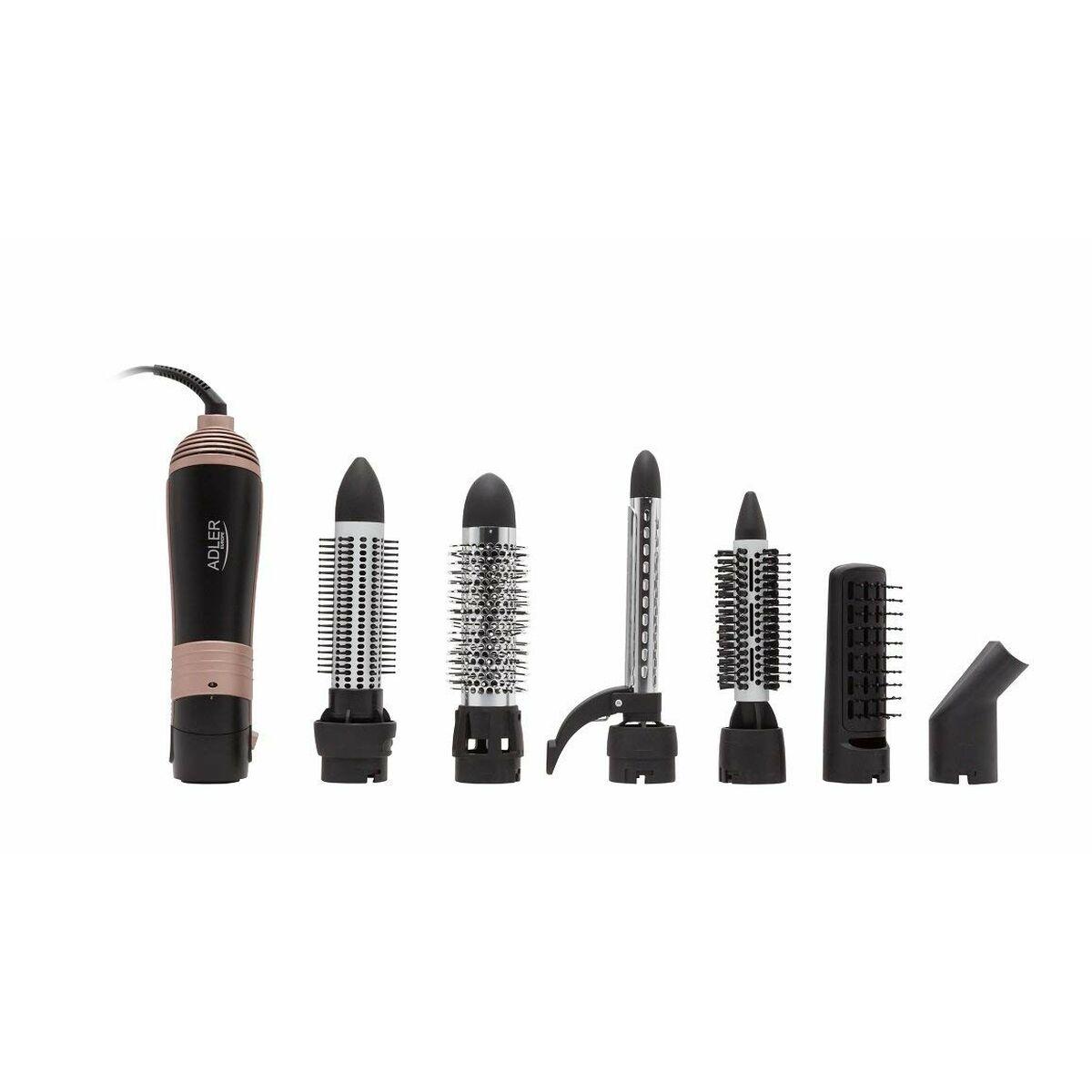Set per Capelli Adler AD 2022 Nero Multicolore ABS 7 pezzi