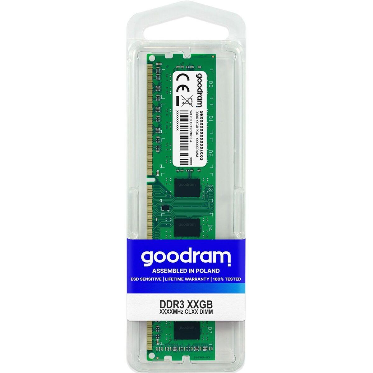 Goodram 4 GB DDR3 1333 MHz CL9 DIMM rango singolo