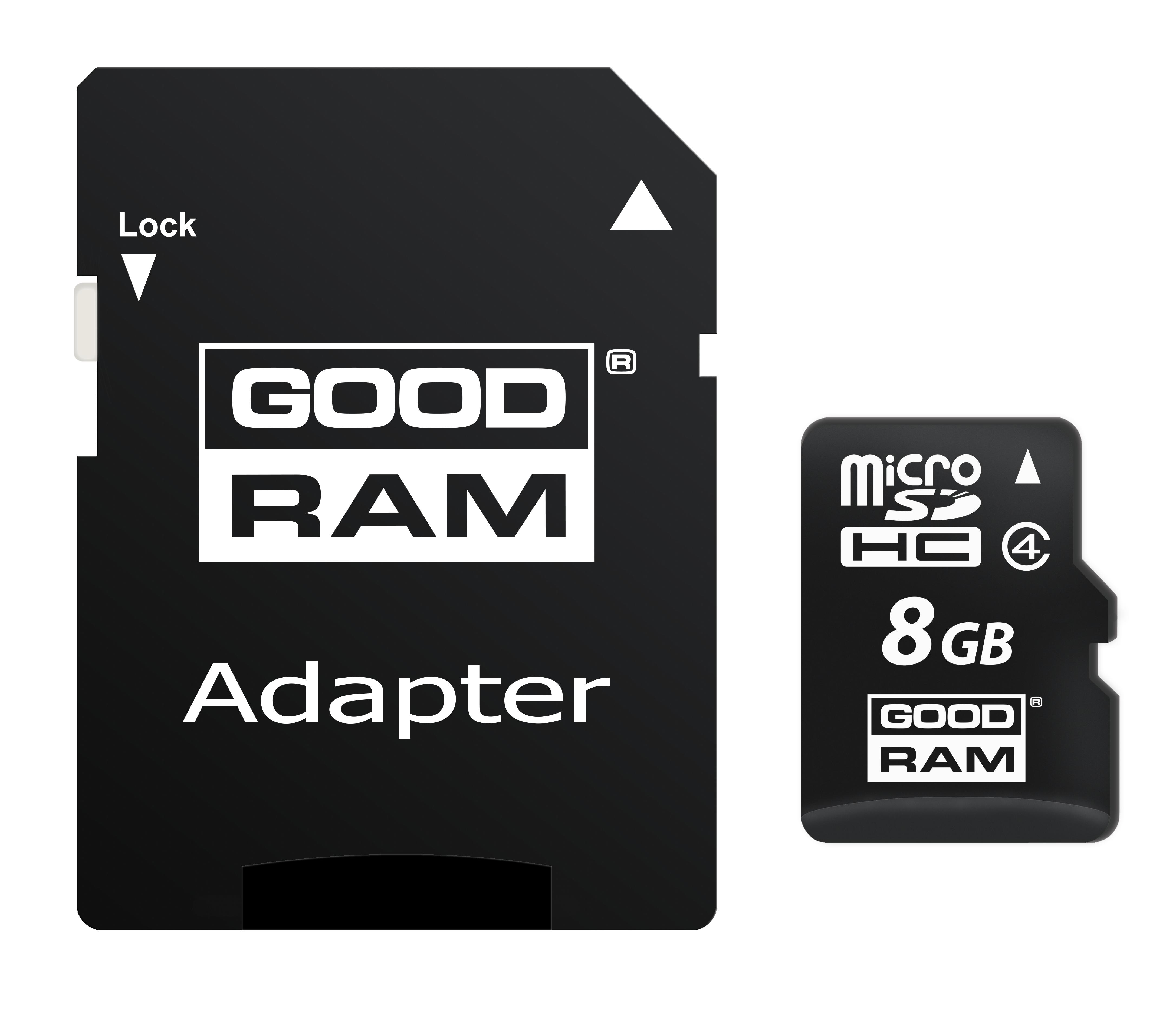 Goodram M40A 8 GB MicroSDHC UHS-I Classe 4