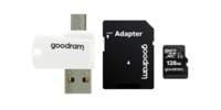 microSD 128GB CARD class 10 adpter card reader - blister